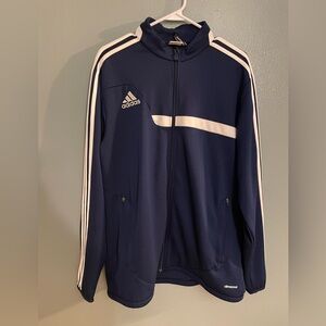 Adidas Men’s Size Large Blue and White Climacool Jacket
